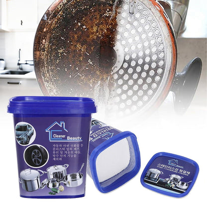 Pâte Nettoyante Multi-Usage pour Ustensiles de Cuisine - Acier Inoxydable